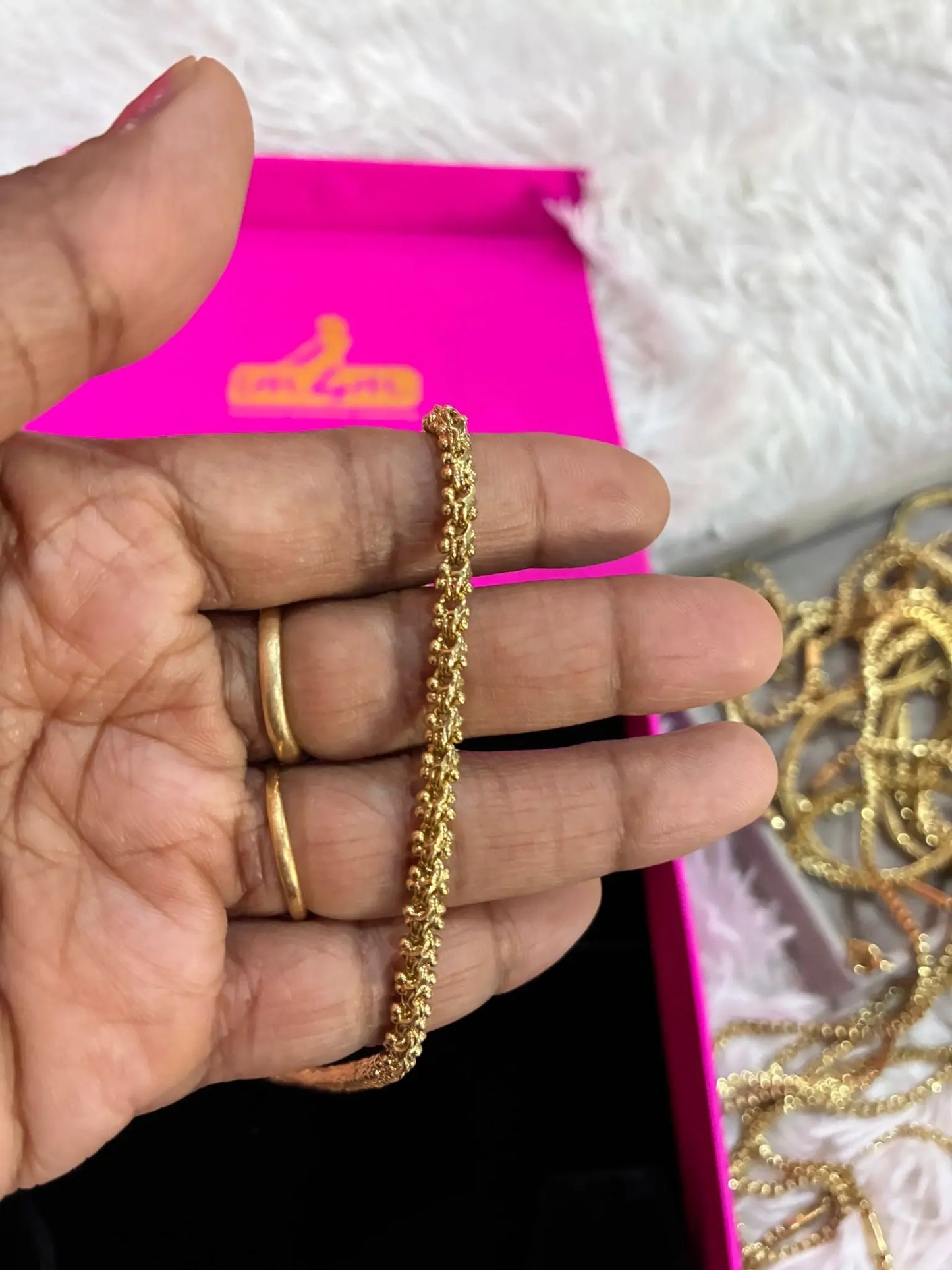 Unpolished Panchaloham Thali Chain Made4Madams