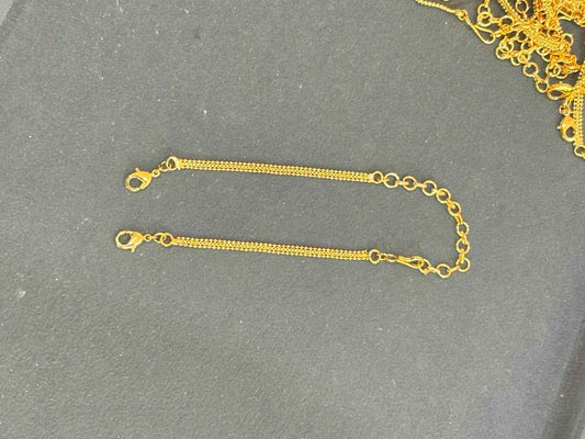 Back Chain adjustable length, and secure lobster claw clasps