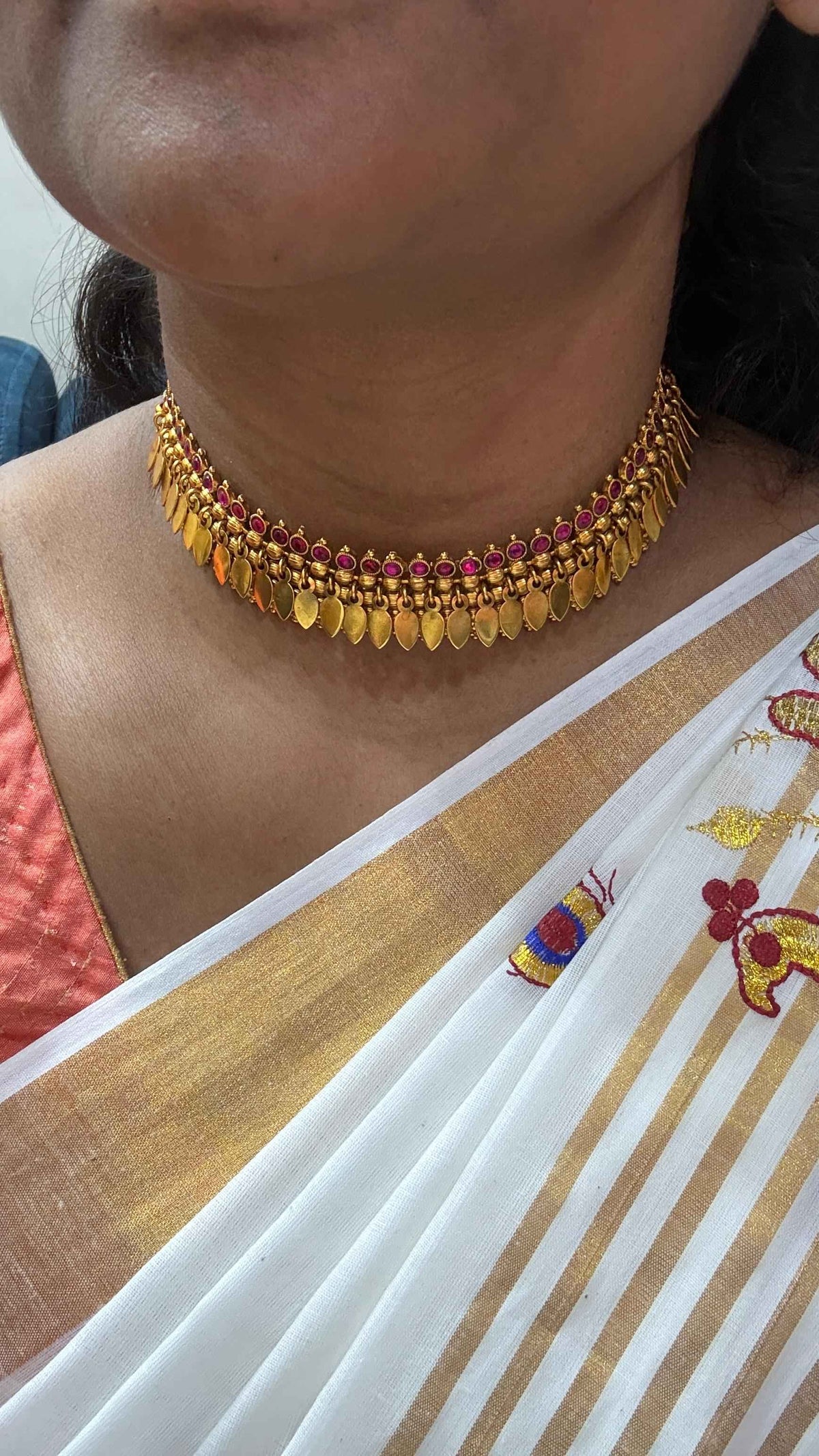 Elakkathali Choker Necklace