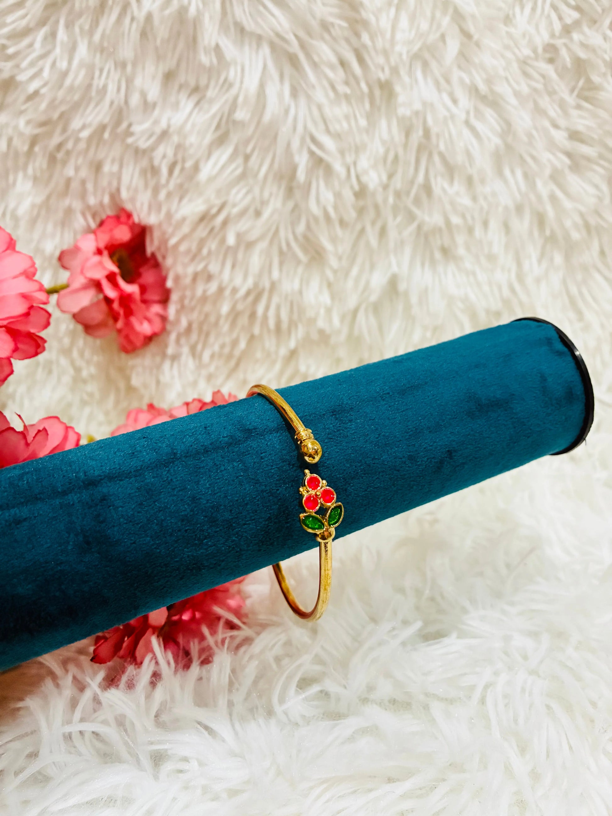 Adjustable Panchaloham Open Bangle-single Made4Madams