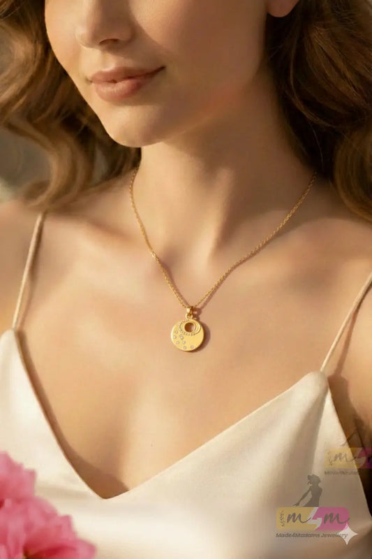 Round Eye Style O Chain 18K Gold Plated Made4Madams