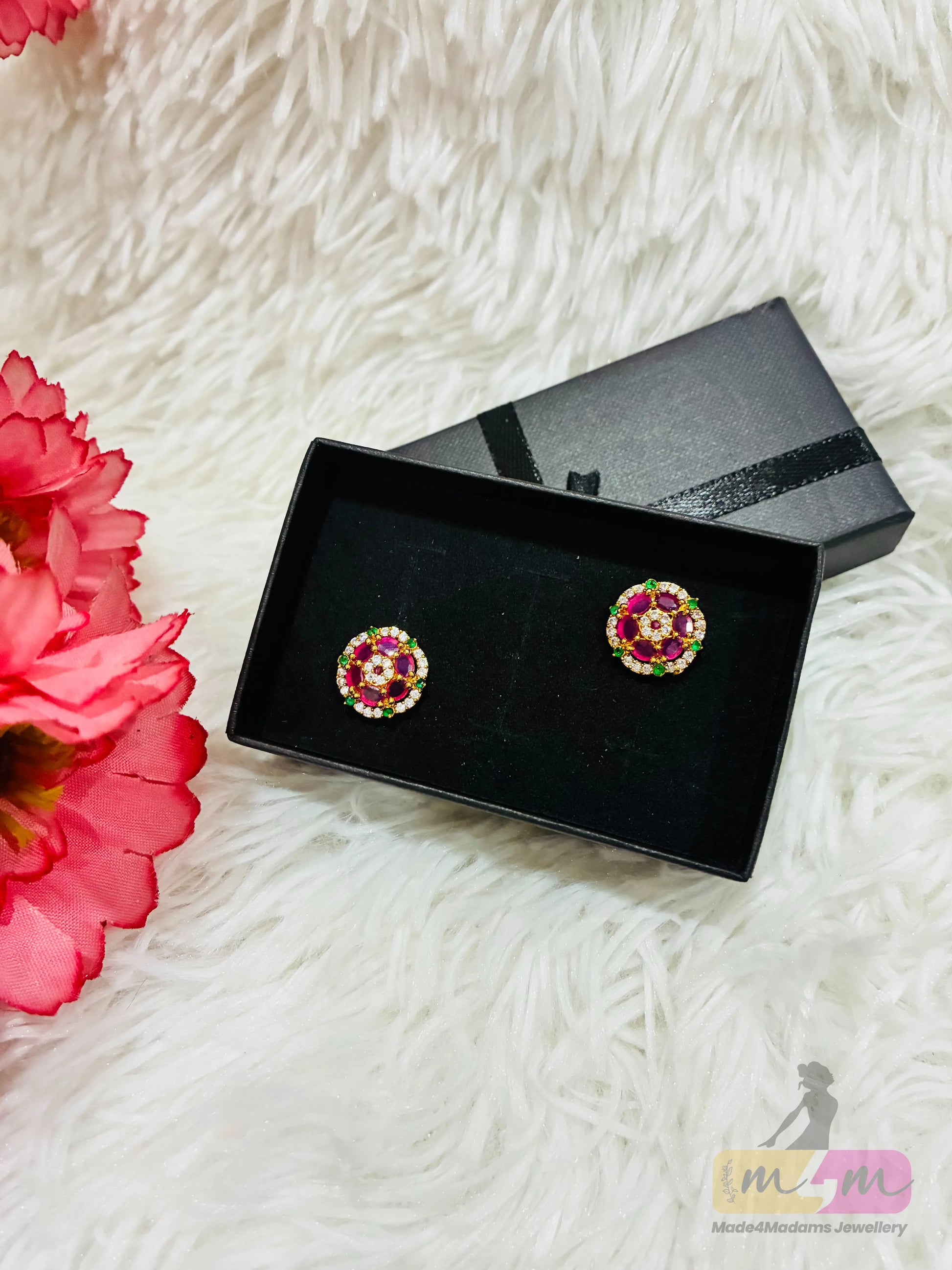 Stud Earrings Made4Madams