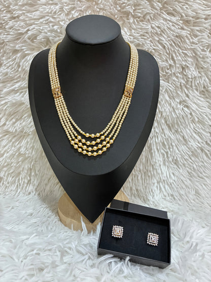 Classic 4-Strand original Swaroski Pearl Haram Made4Madams