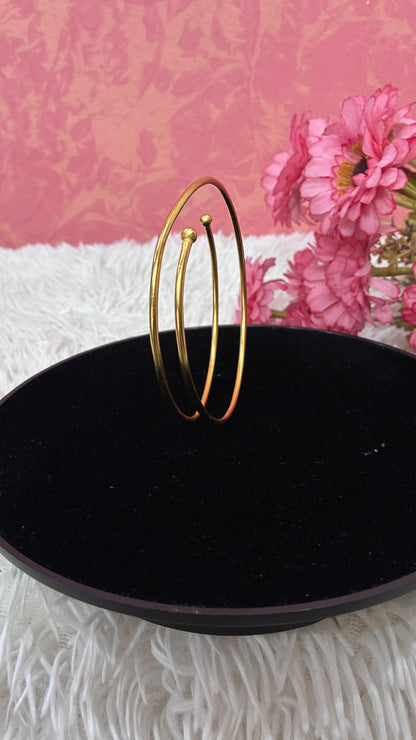 Traditional Telangana Hand Kadiyam (Dhande kadiyam) - Micro Gold Plated | PRE ORDERS Only (Copy)