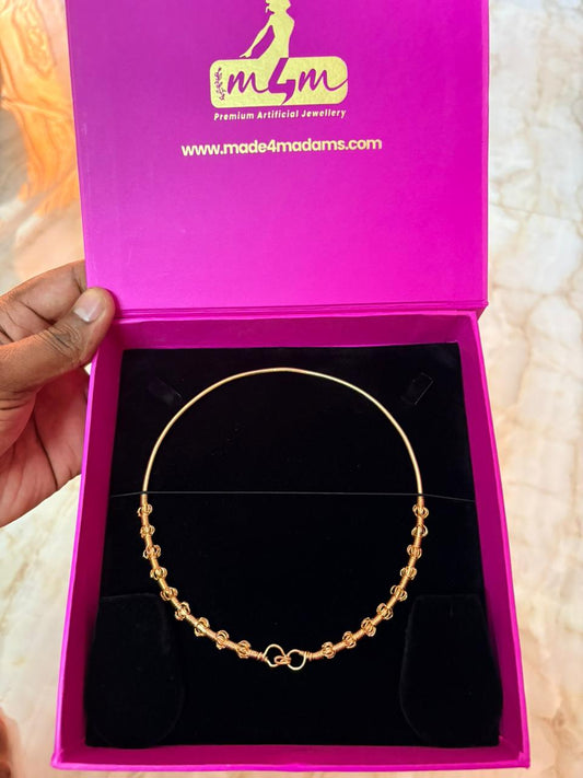 Telangana Buggala Kante: A Timeless Embrace of Telangana Vintage Micro Gold Plated | PRE ORDERS Only