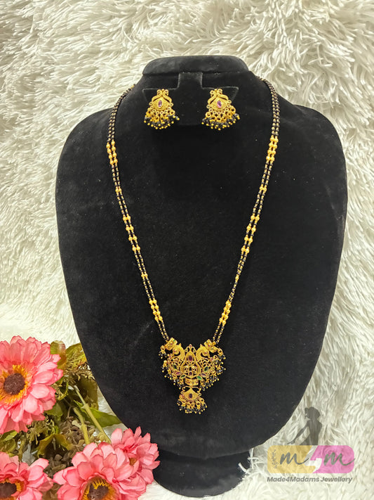 Temple Style Managsultra Set with Earrings Made4Madams