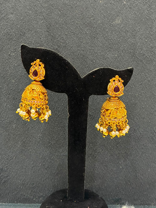 Beautiful Antique gold-plated Earrings