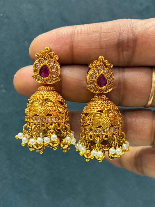 Beautiful Antique gold-plated Earrings