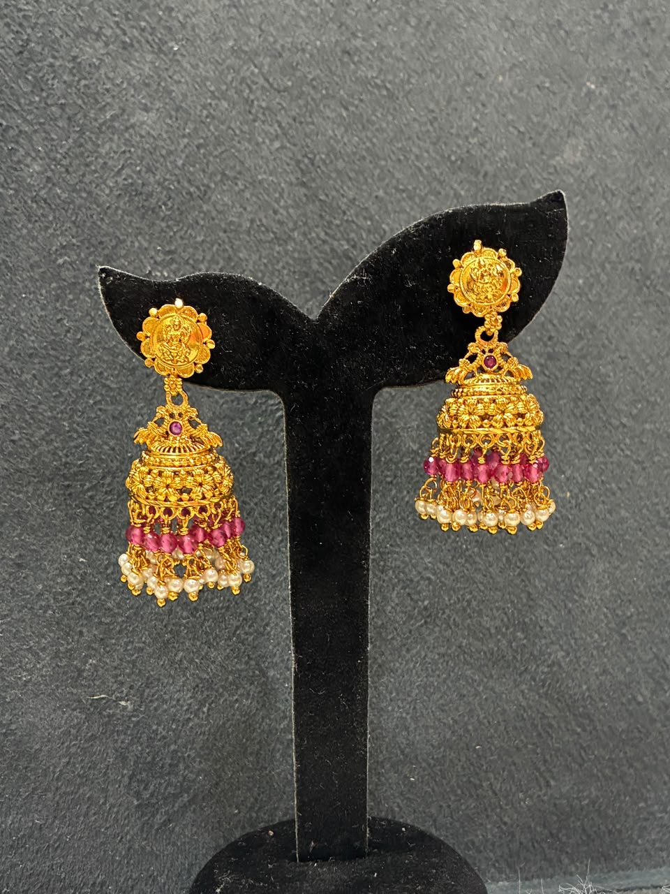 Traditional Antique gold-plated Earrings
