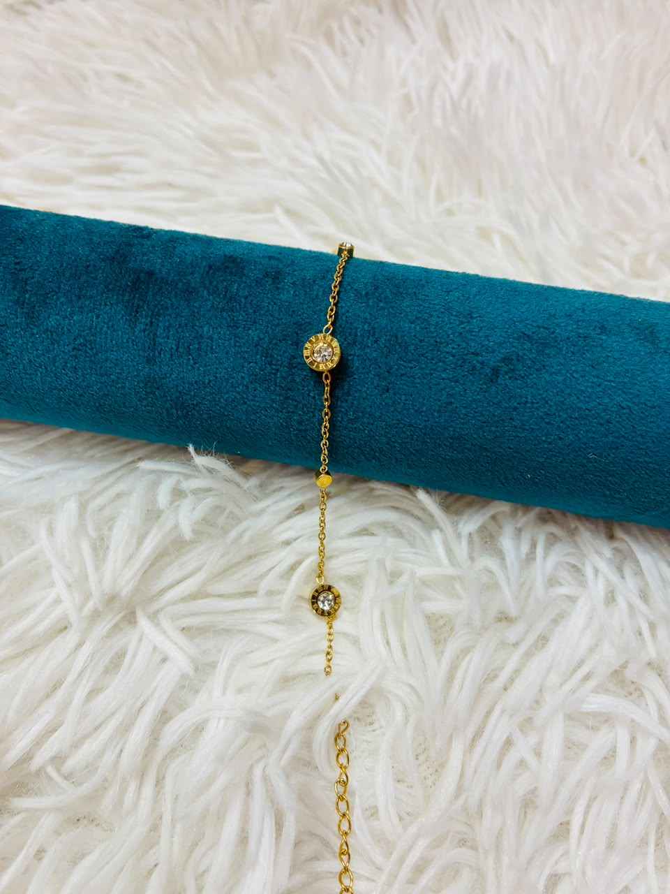 Lady Raiment stainless 18K gold-plated bracelet