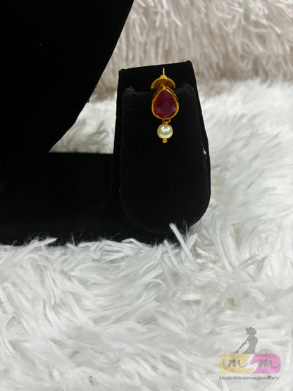 God Lakshmi Motif Choker Style Necklace Set Made4Madams