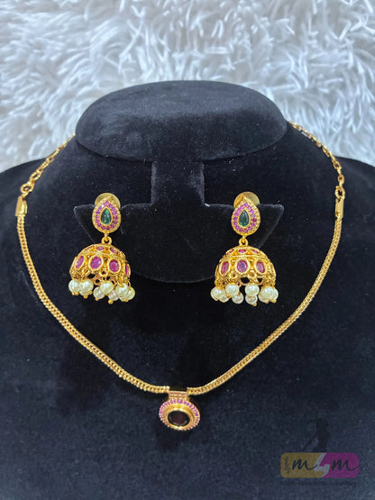 Nanu Necklace with Butta Earrings Made4Madams