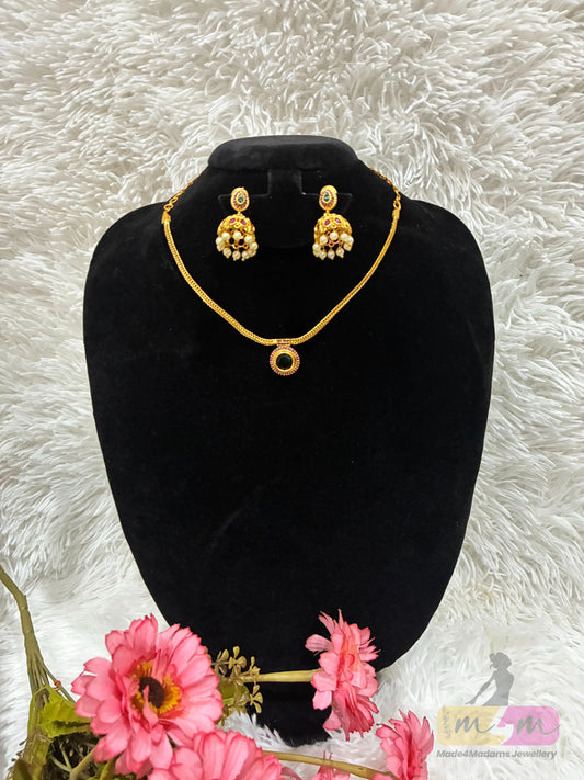 Nanu Necklace with Butta Earrings Made4Madams