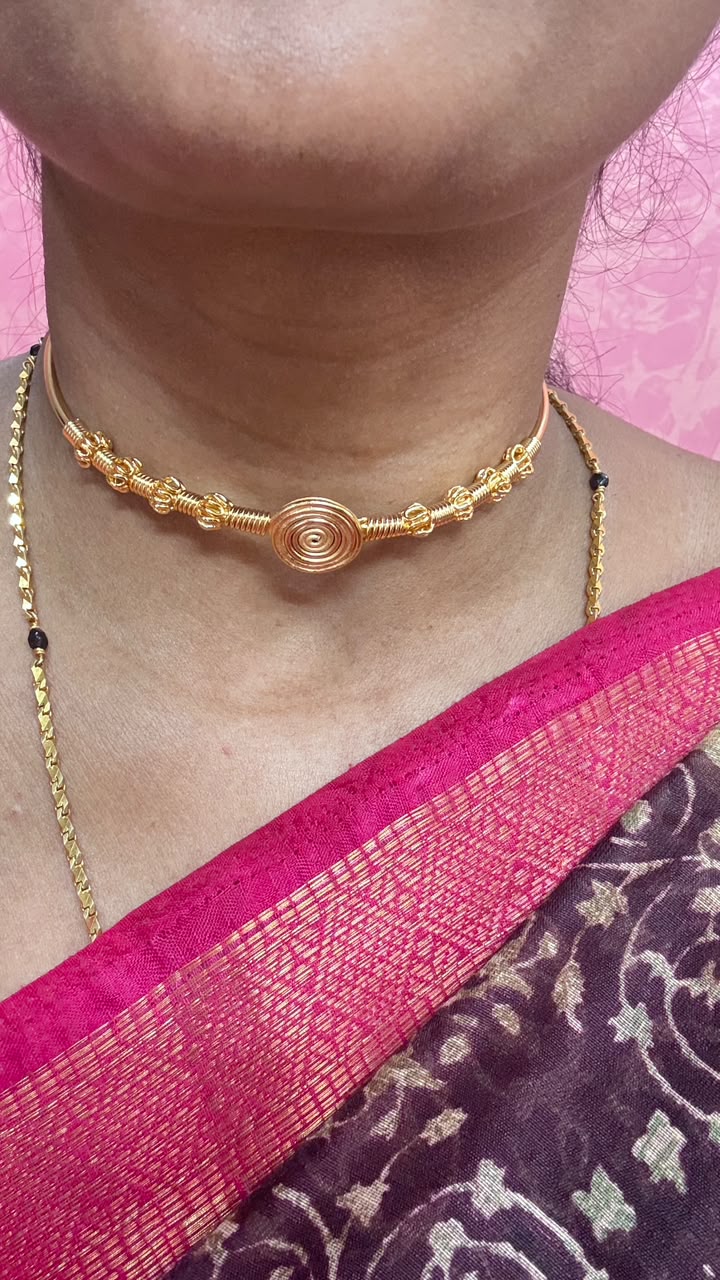 New Buggala Kante: Telangana Vintage Micro Gold Plated | PRE ORDERS Only
