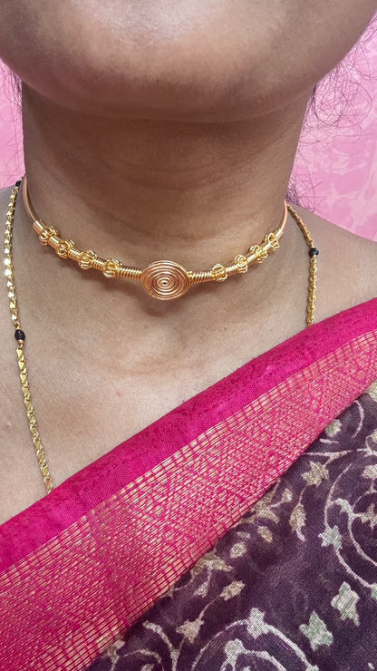 New Buggala Kante: Telangana Vintage Micro Gold Plated | PRE ORDERS Only