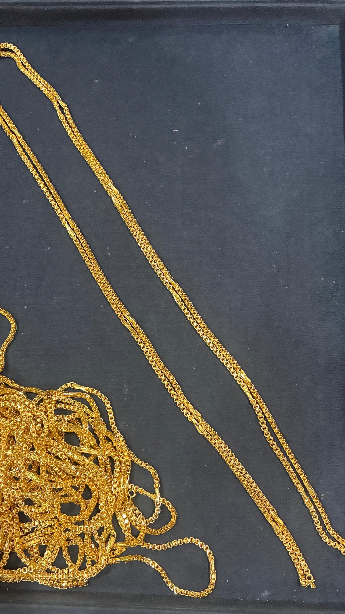 Double Line Polished Panchaloham Thali Chain