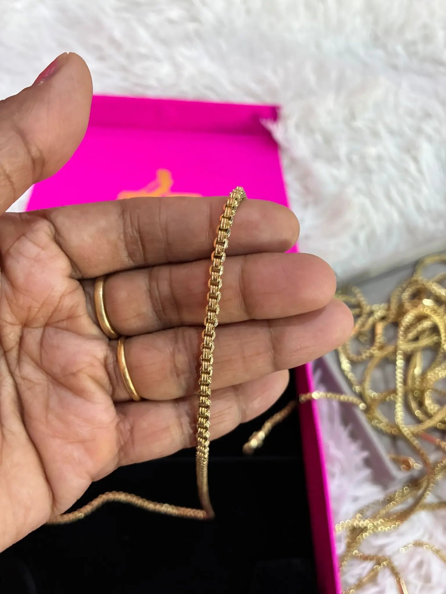 Unpolished Panchaloham Thali Chain Made4Madams