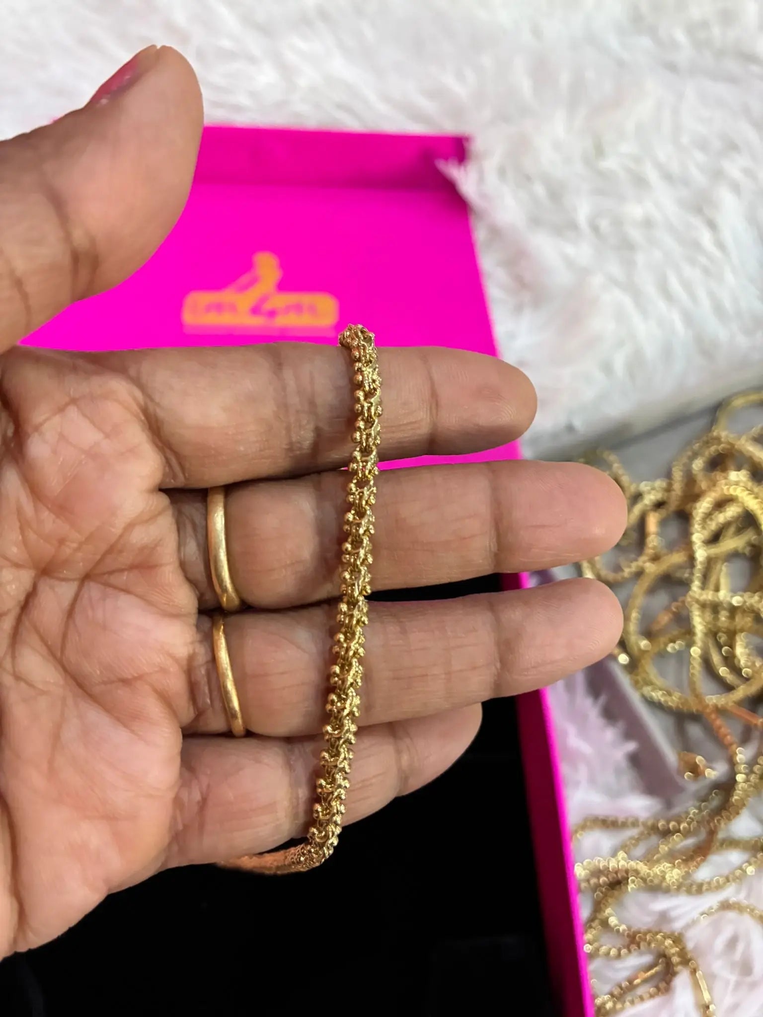 Unpolished Panchaloham Thali Chain Made4Madams