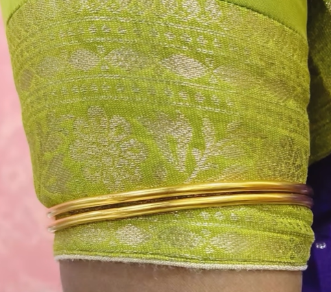 Traditional Telangana Hand Kadiyam (Dhande kadiyam) - Micro Gold Plated | PRE ORDERS Only (Copy)
