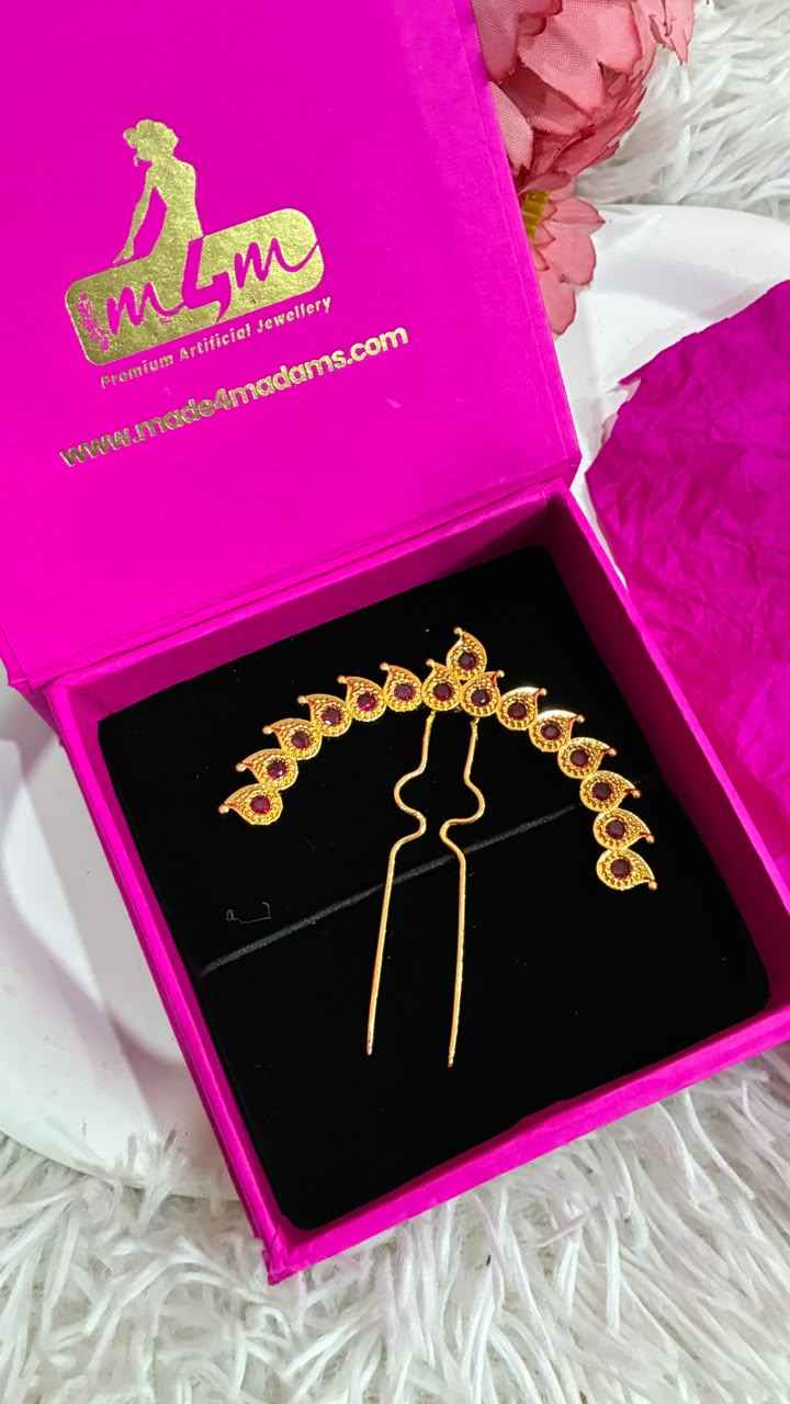 Traditional Telangana Vintage Hair Accessory Siga Puvvu / Jada Puvvu