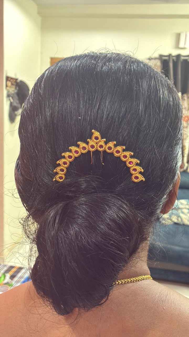 Traditional Telangana Vintage Hair Accessory Siga Puvvu / Jada Puvvu