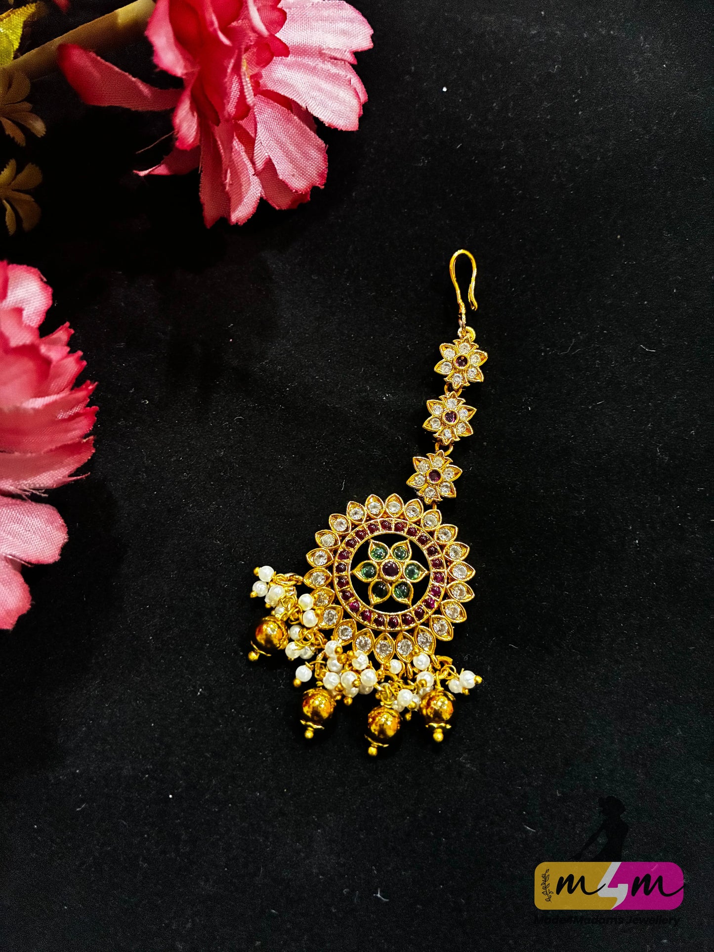 Micro Gold Plated traditional Tikka Made4Madams