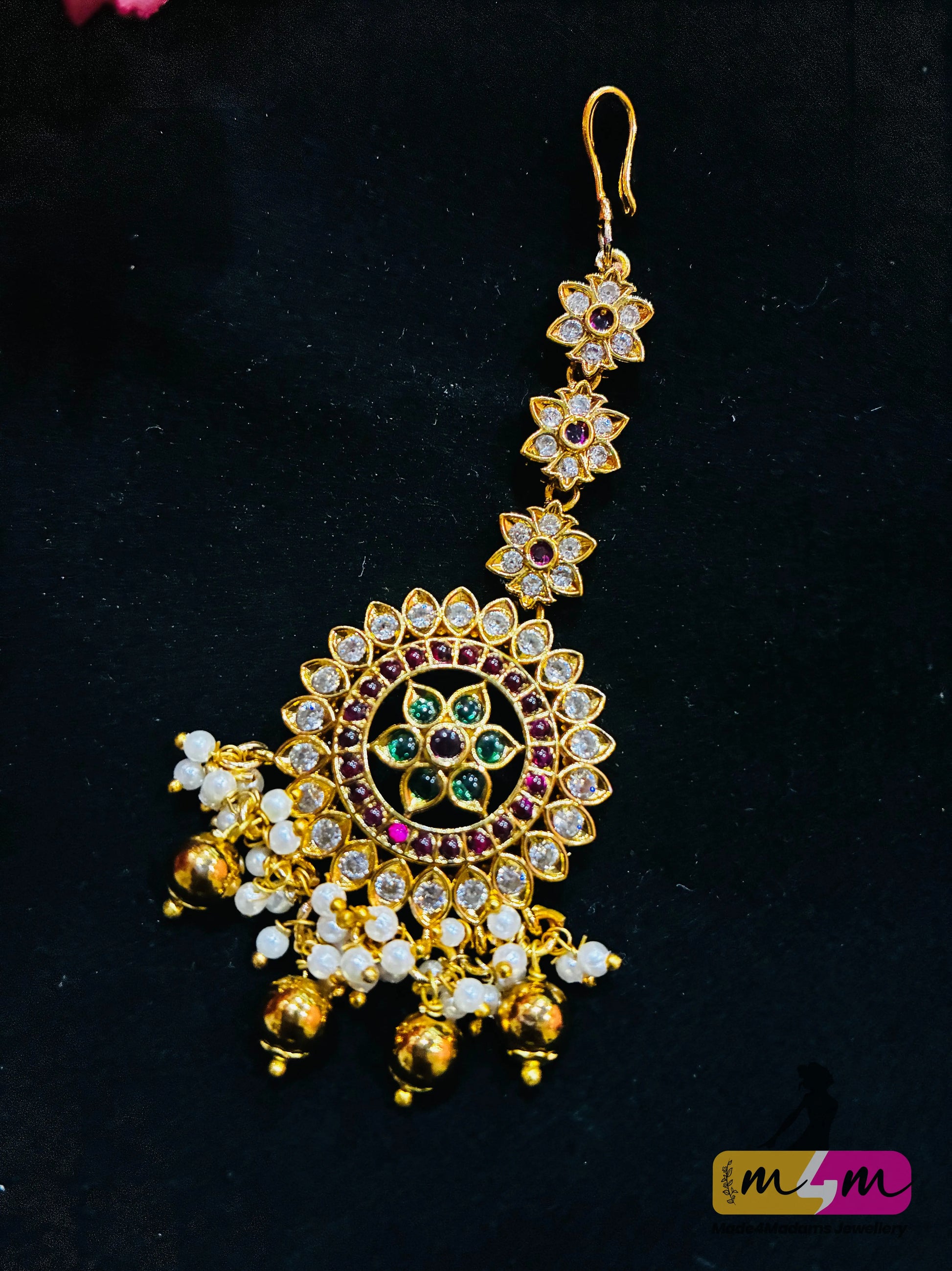 Micro Gold Plated traditional Tikka Made4Madams
