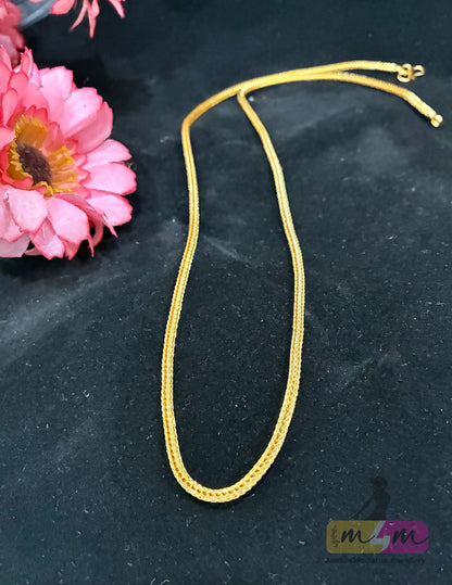 Modern Micro Gold Plated Long Thali Chain Made4Madams