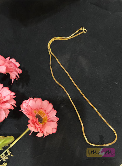 Traditional Micro Gold Plated Long Thali Chain Made4Madams