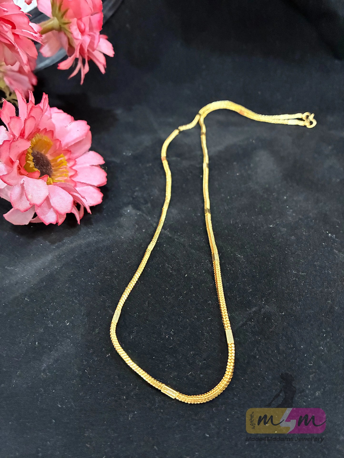 Traditional Micro Gold Plated Long Thali Chain Made4Madams