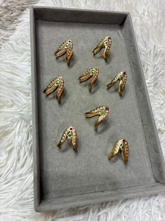 Panchaloha Vanki Ring-Adjustable