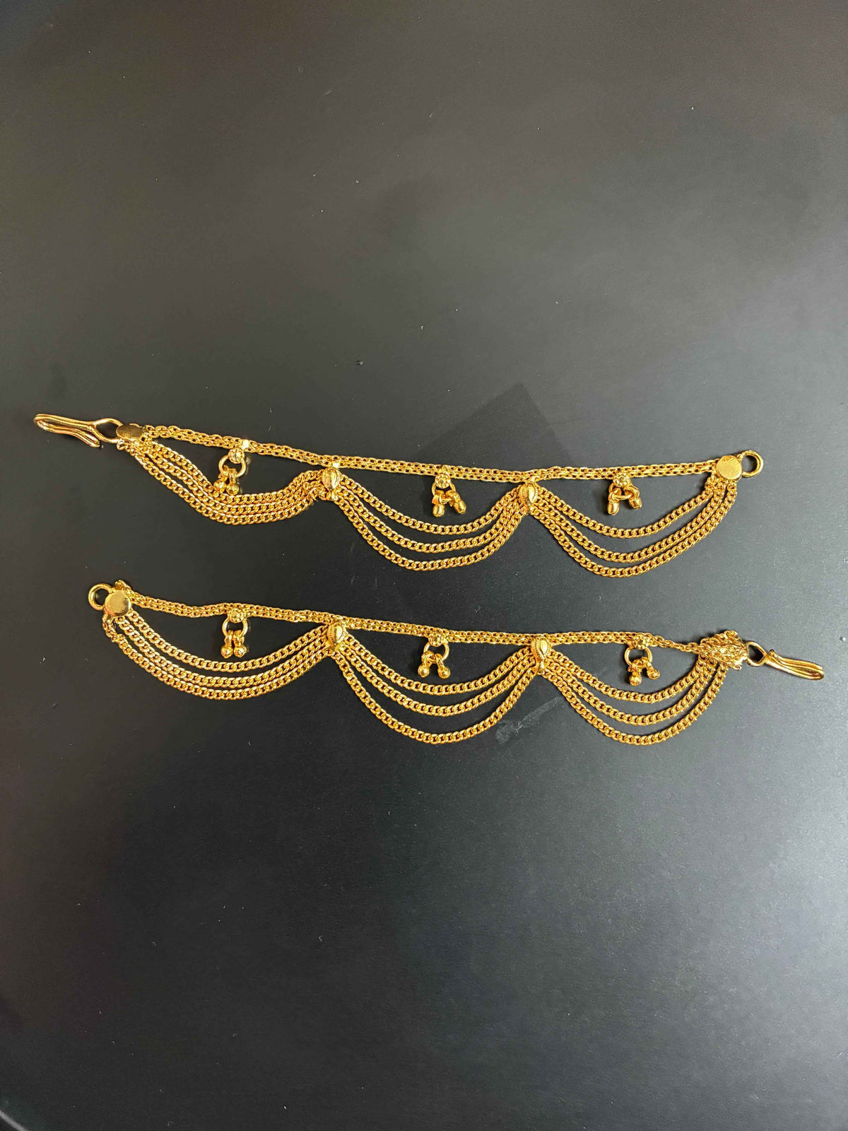 Gold Champaswaralu multi lined