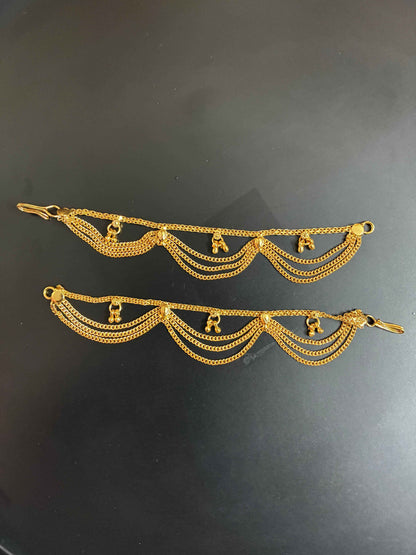 Gold Champaswaralu multi lined