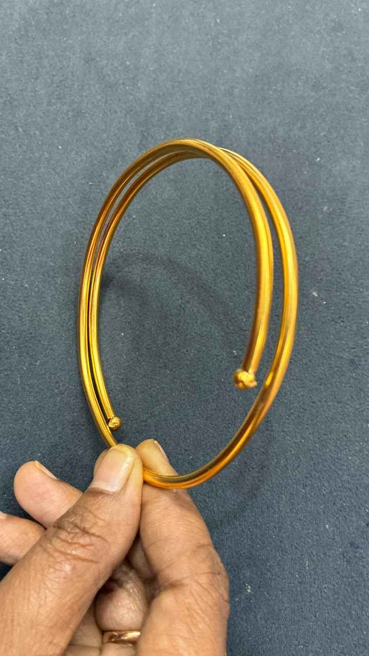 Traditional Telangana Hand Kadiyam (Dhande kadiyam) - Micro Gold Plated | PRE ORDERS Only (Copy)
