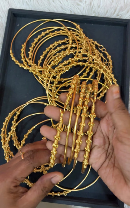 Telangana Buggala Kante: A Timeless Embrace of Telangana Vintage Micro Gold Plated | PRE ORDERS Only