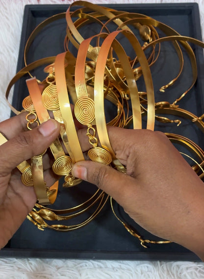Traditional Telangana Theega - Micro Gold Plated | PRE ORDERS Only