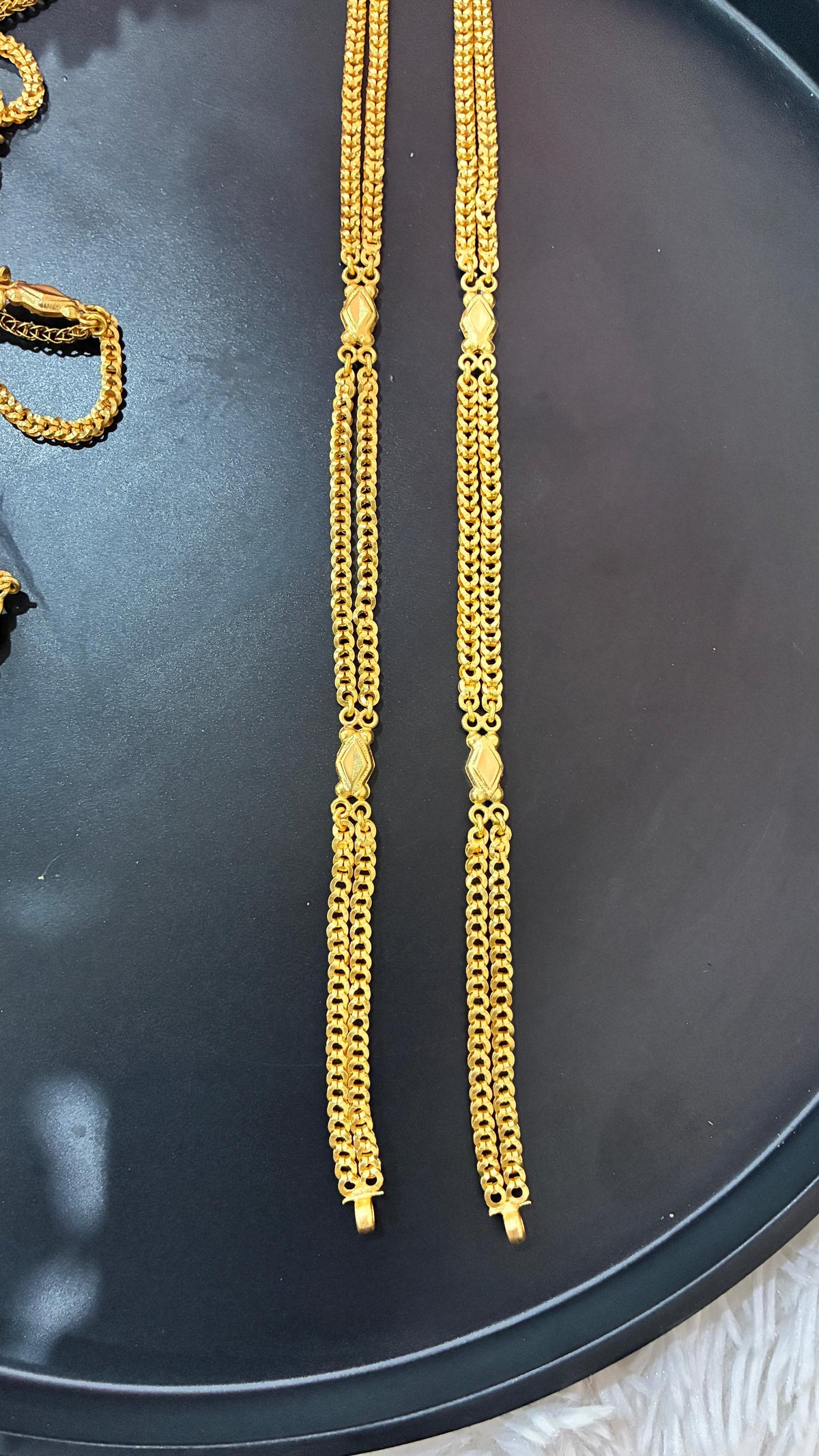 Traditional 2 Lines Thali Chain Model - Preorders Only 15-20 Days making time