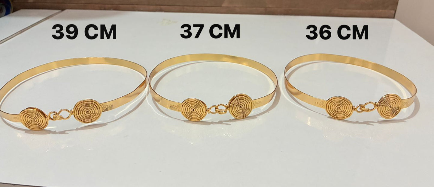 Traditional Telangana Theega - Micro Gold Plated | PRE ORDERS Only