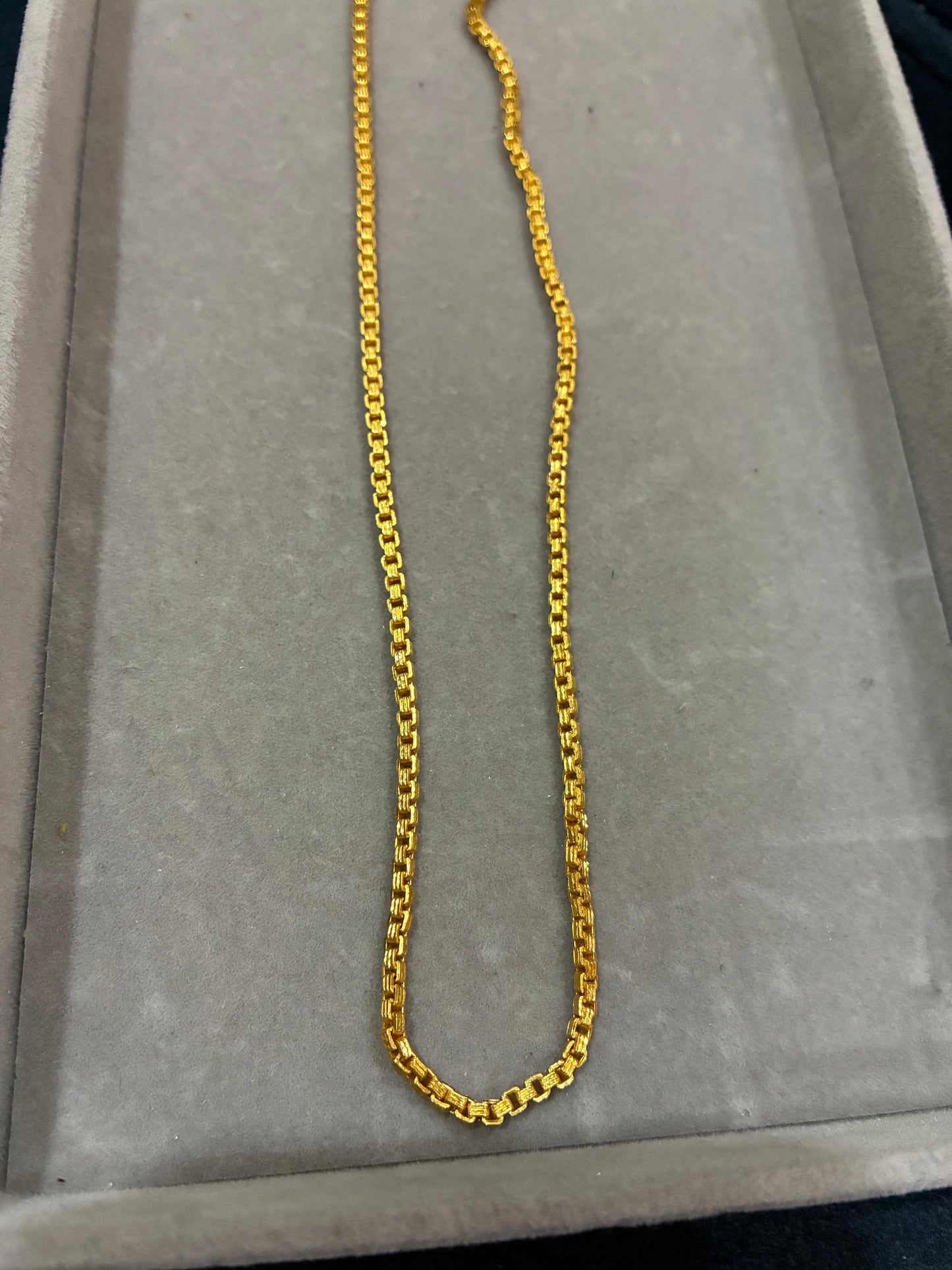 Elegant Micro Gold Plated Long Thali Chain